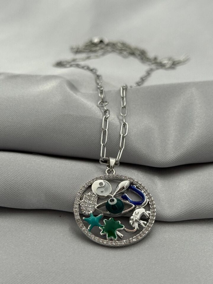 Çelik Kolye 60cm // KOLYE-5361