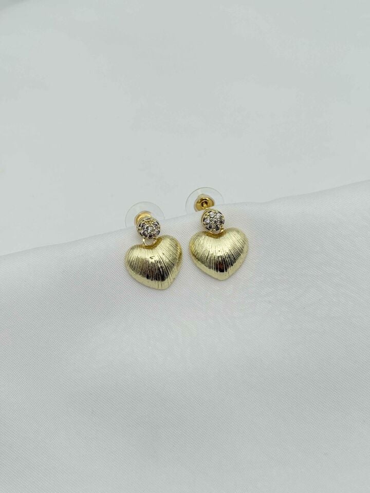 14K Zirkon Küpe // ITHAL-3860