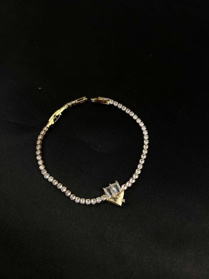 Çelik Su Yolu Bileklik // BILEK-3634