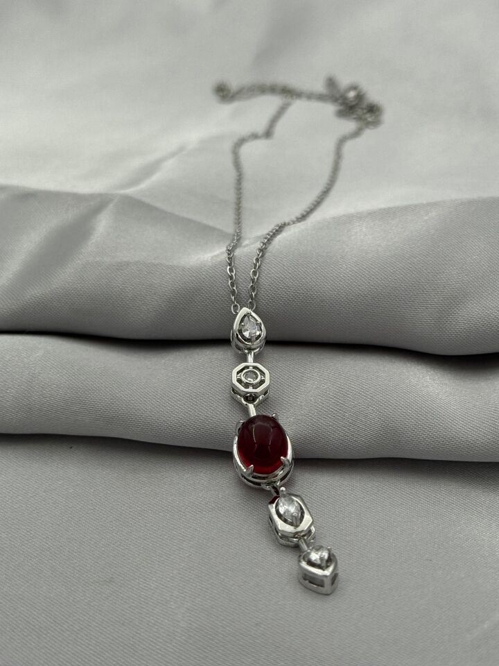 Çelik Y Kolye // KOLYE-5377