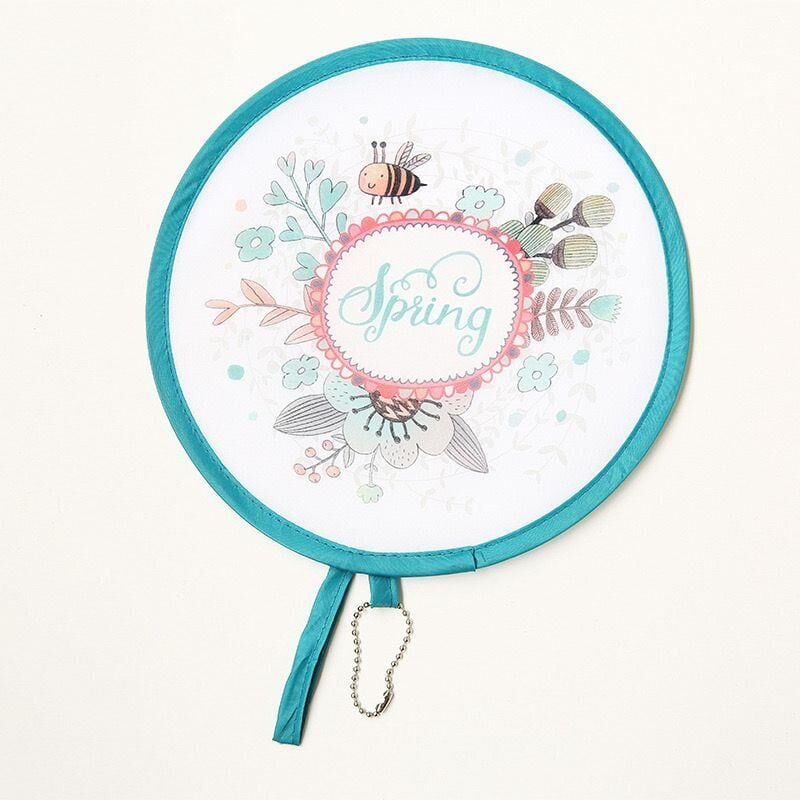 Katlanabilir Yuvarlak El Tipi Yelpaze // YEL-005