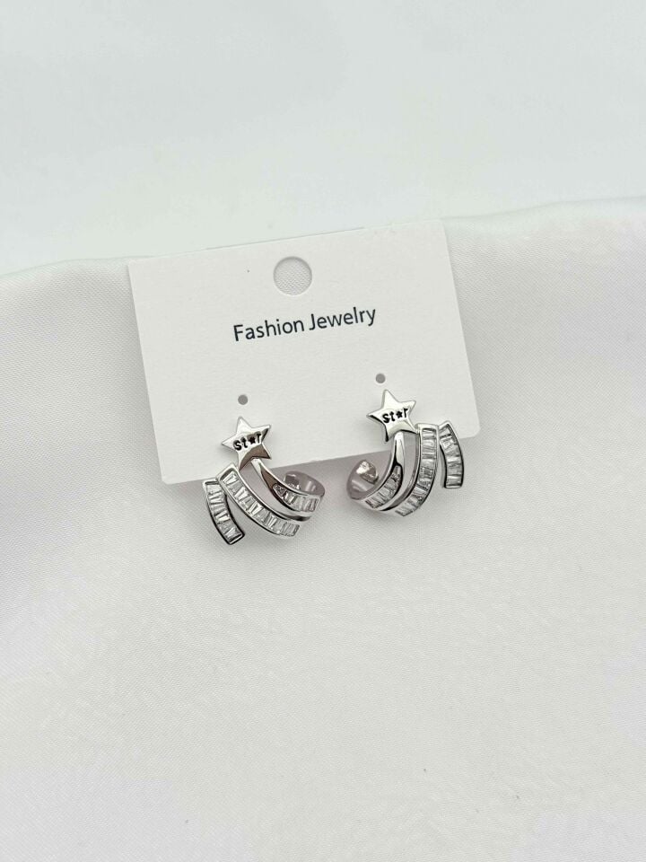 14K Zirkon Küpe // ITHAL-3885