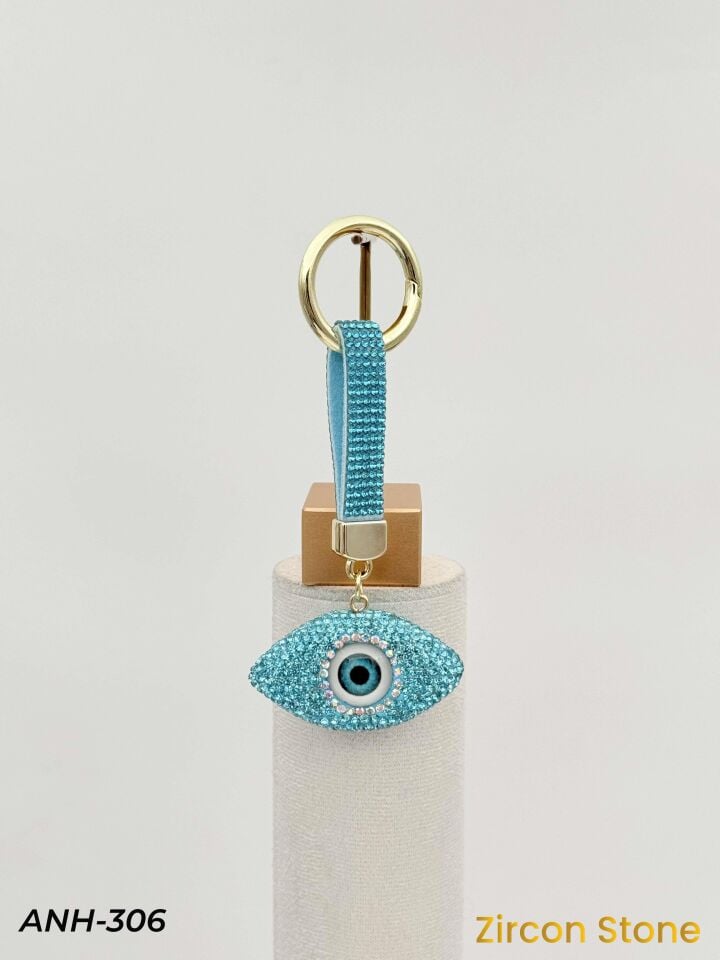 Swar Taş Motifli Anahtarlık-Çanta Charm // ANH-306