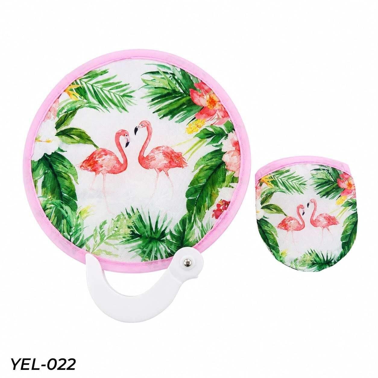 Katlanabilir Yuvarlak El Tipi Yelpaze // YEL-022