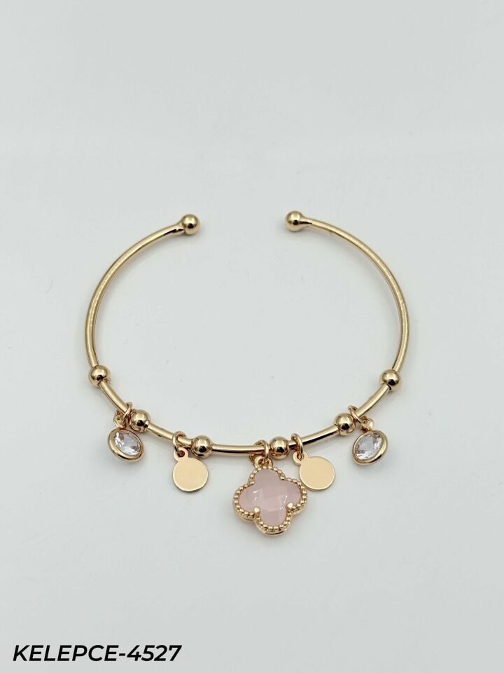 Çelik Charmlı Bileklik // KELEPCE-4527