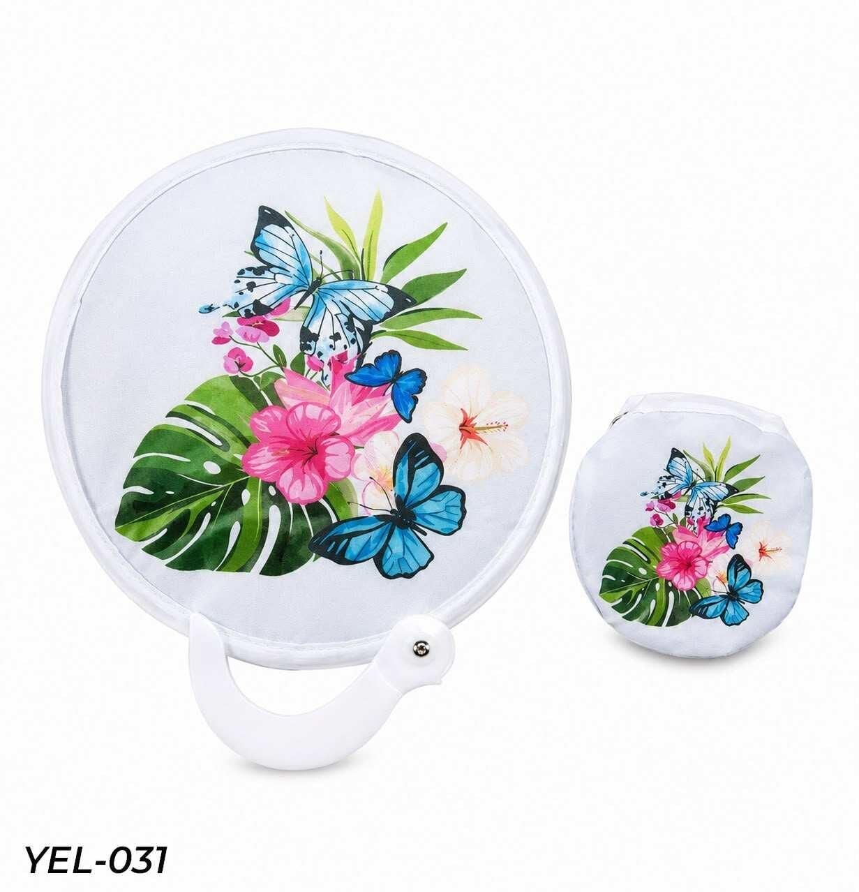 Katlanabilir Yuvarlak El Tipi Yelpaze // YEL-031