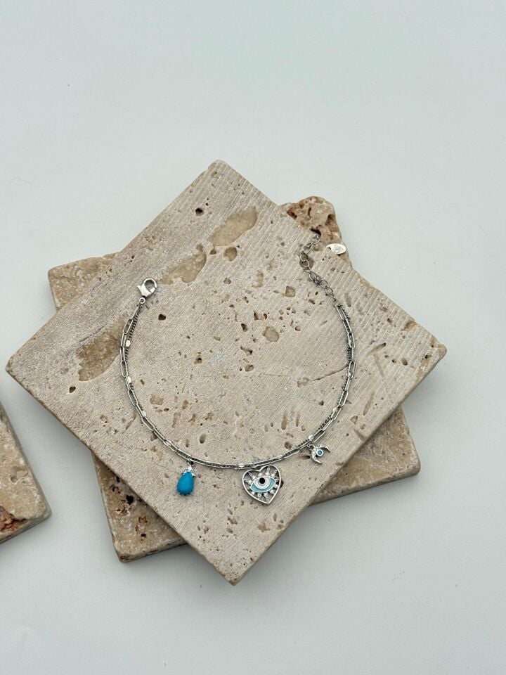 VIP Silver Renk Bileklik // BILEK-6609