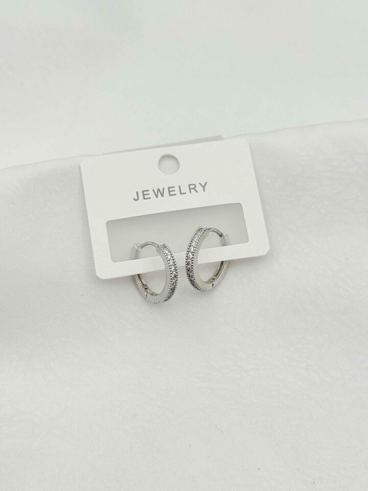 14K Zirkon Küpe // ITHAL-3904