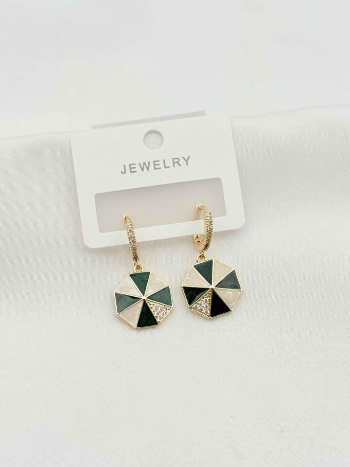 14K Zirkon Küpe // ITHAL-3906