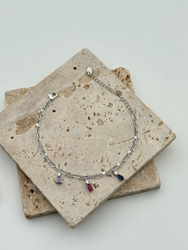 VIP Silver Renk Bileklik // BILEK-6618