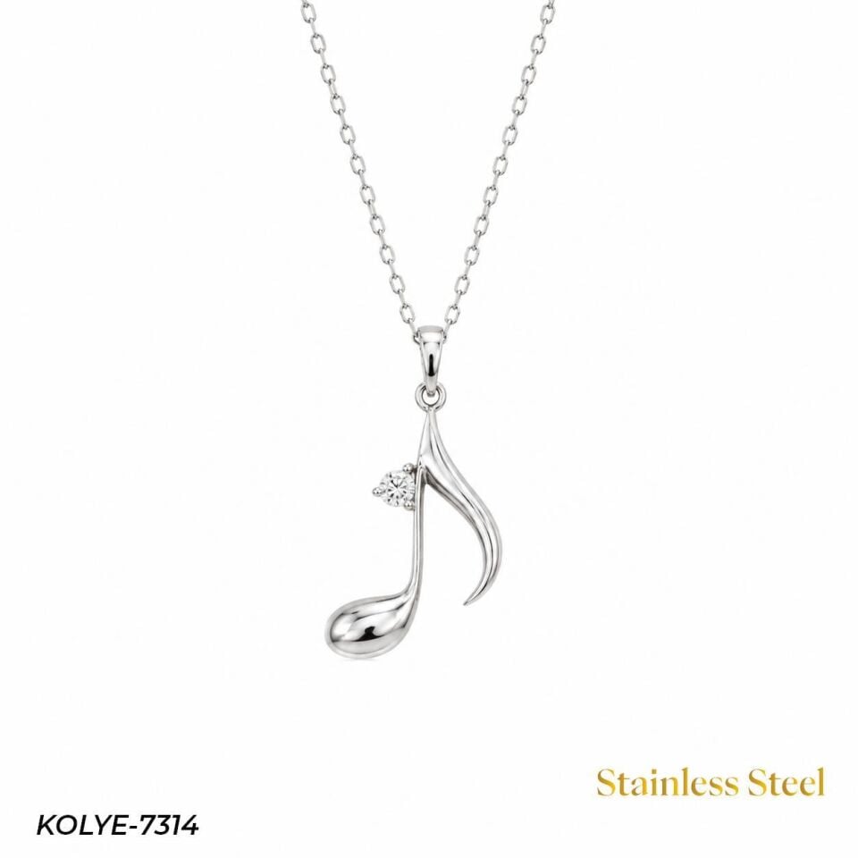 Çelik Kolye 45 cm // KOLYE-7314