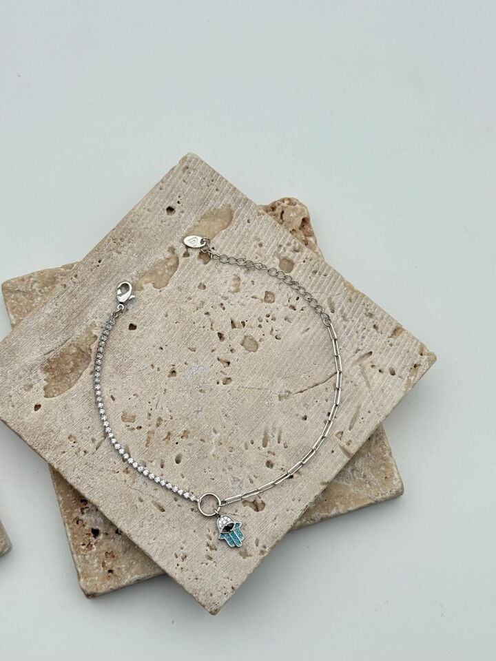 VIP Silver Renk Bileklik // BILEK-6621