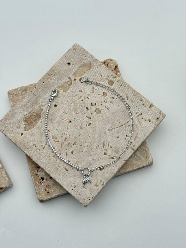 VIP Silver Renk Bileklik // BILEK-6626