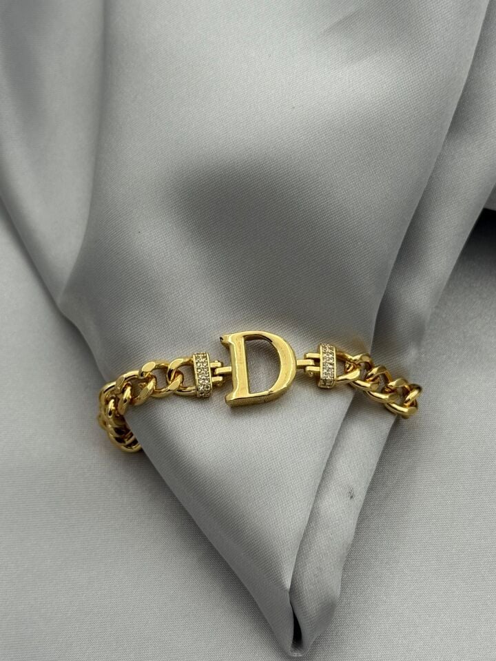 Çelik Harf Bileklik // BILEK-5489