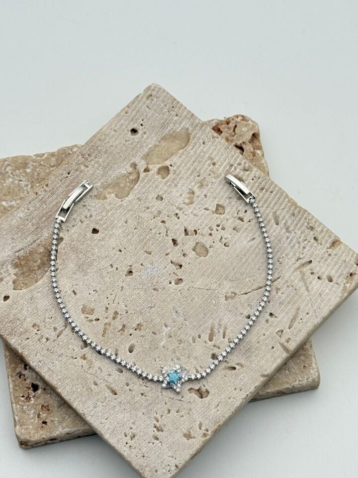 VIP Silver Renk Bileklik // BILEK-6651