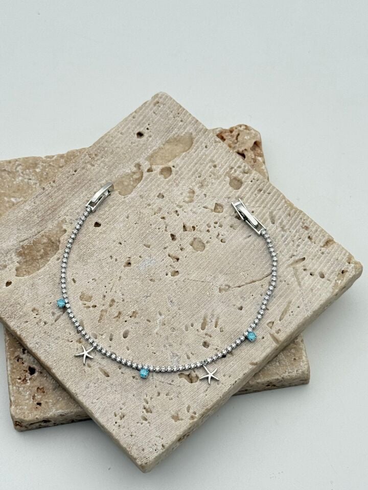VIP Silver Renk Bileklik // BILEK-6653