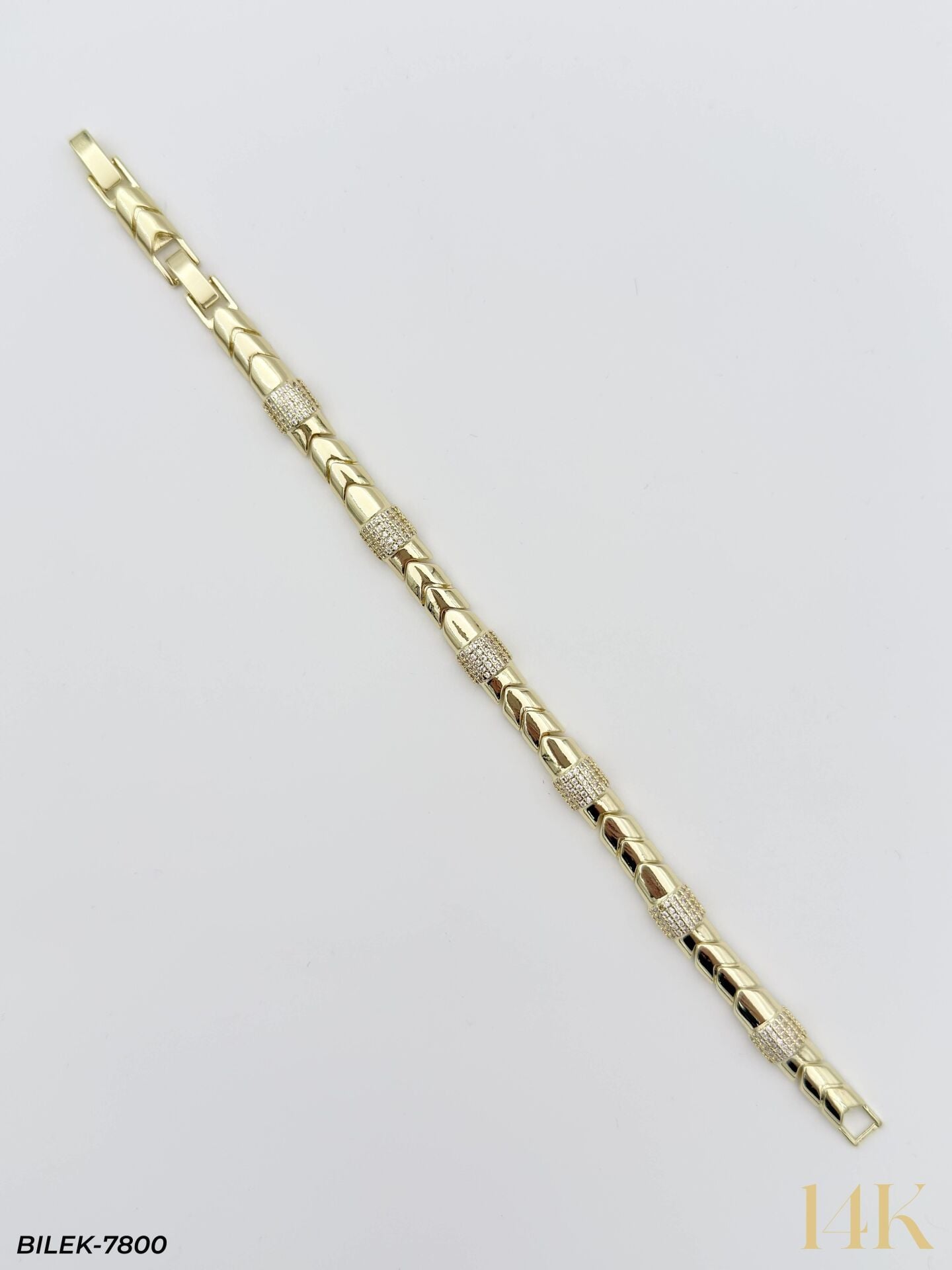 14K Kuyumcu Model Künye Bileklik // BILEK-7800