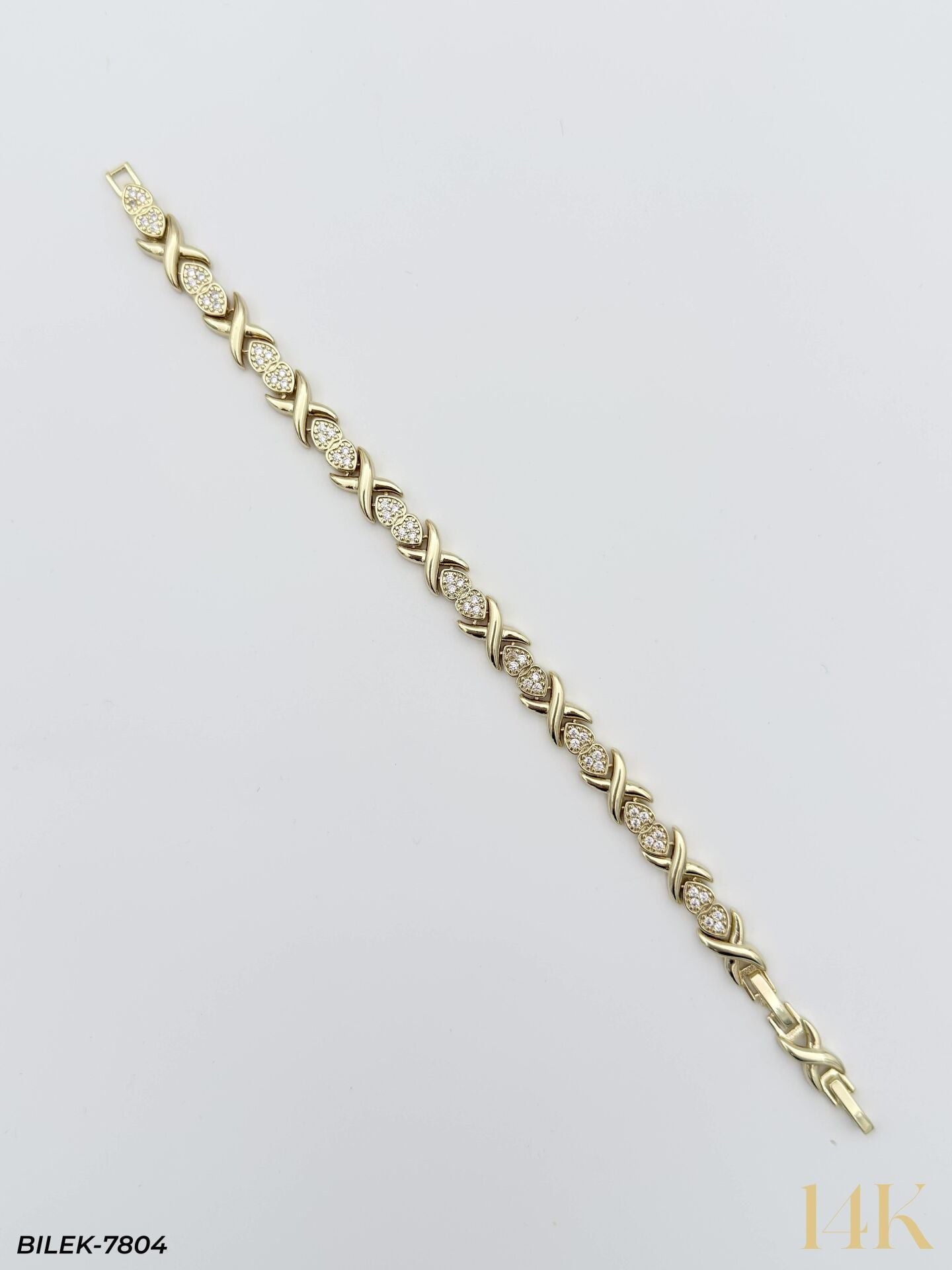 14K Kuyumcu Model Künye Bileklik // BILEK-7804