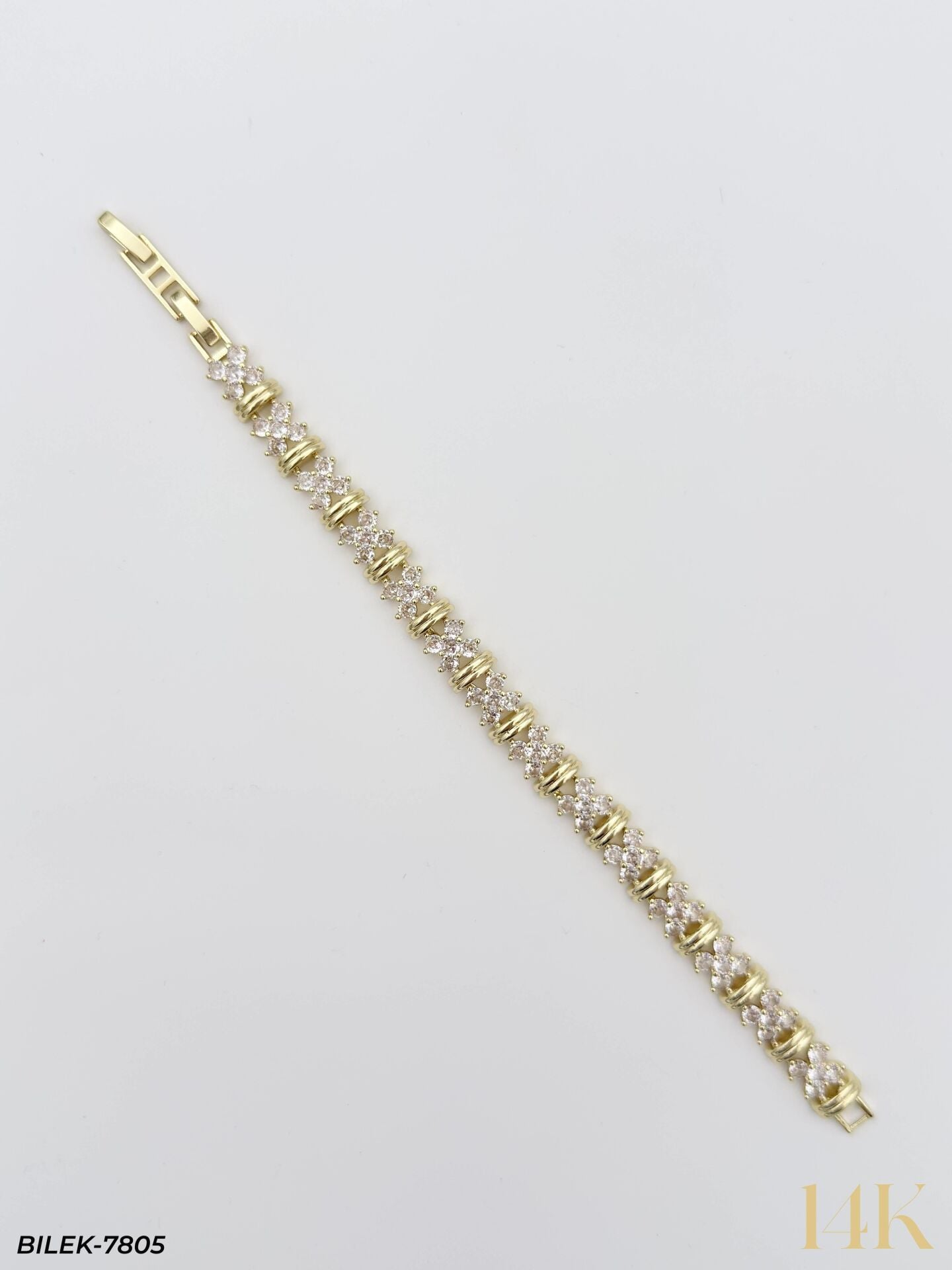 14K Kuyumcu Model Künye Bileklik // BILEK-7805