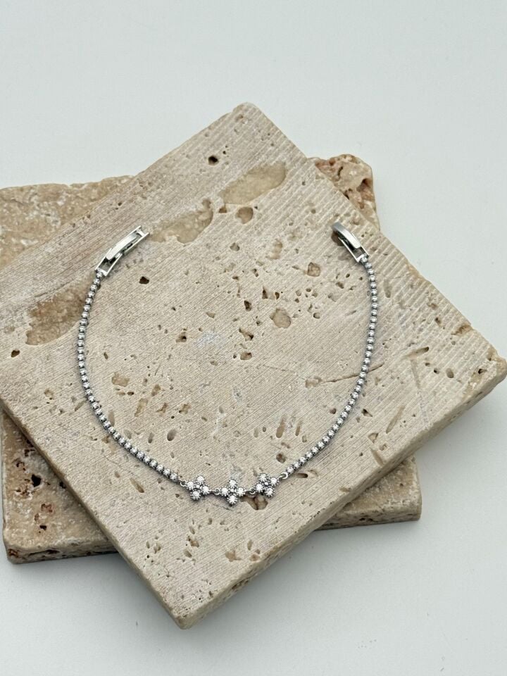 VIP Silver Renk Bileklik // BILEK-6659