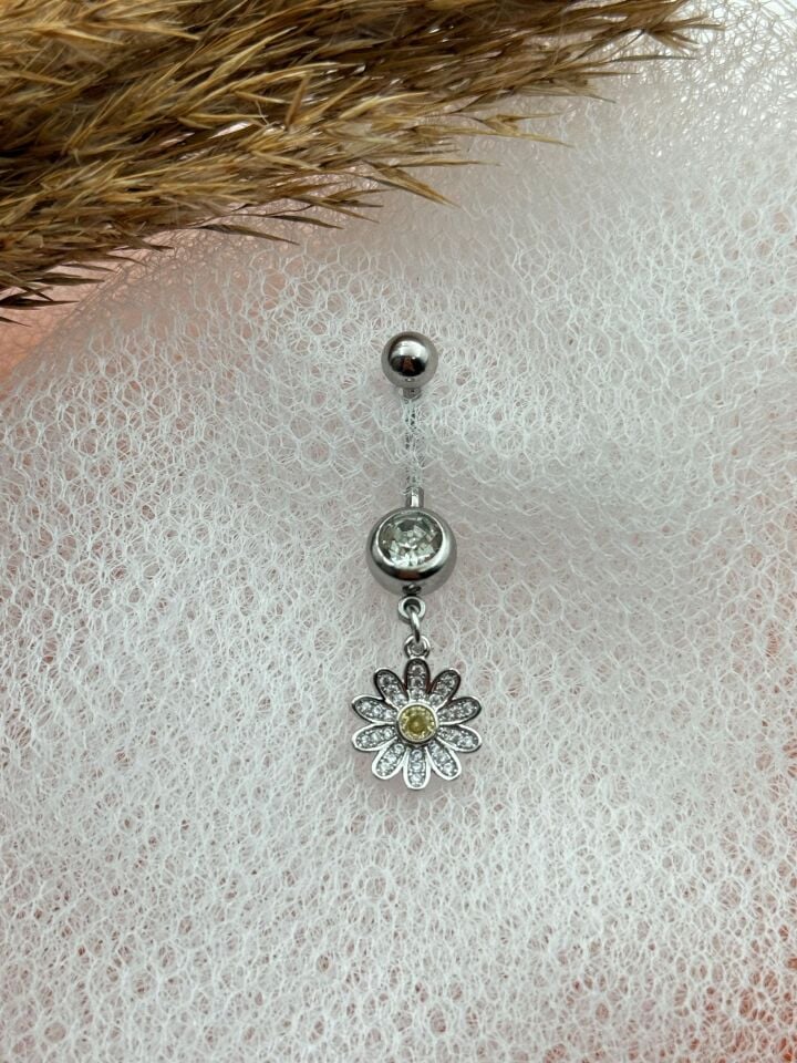 Çelik Göbek Piercingi // TRAG-170