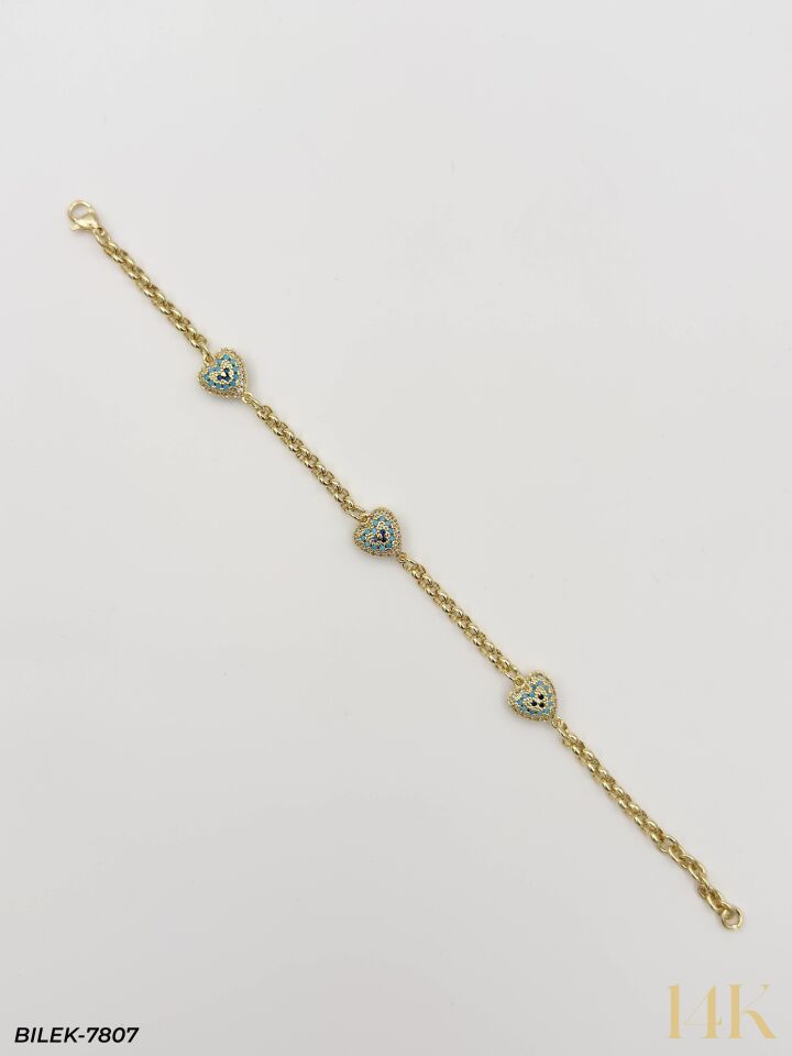 14K Kuyumcu Model Künye Bileklik // BILEK-7807