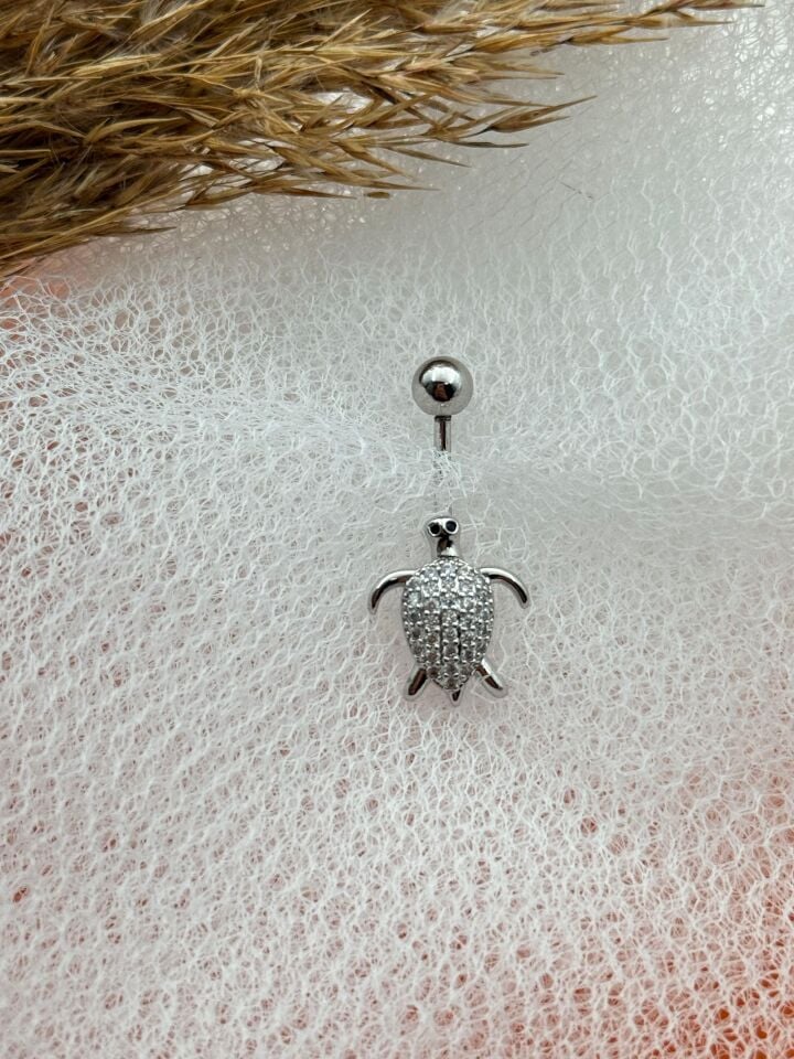 Çelik Göbek Piercingi // TRAG-172