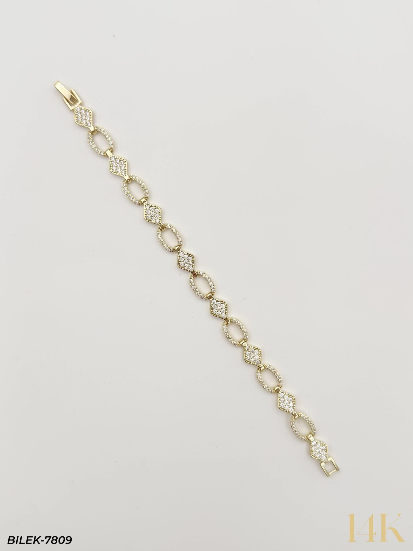 14K Kuyumcu Model Künye Bileklik // BILEK-7809