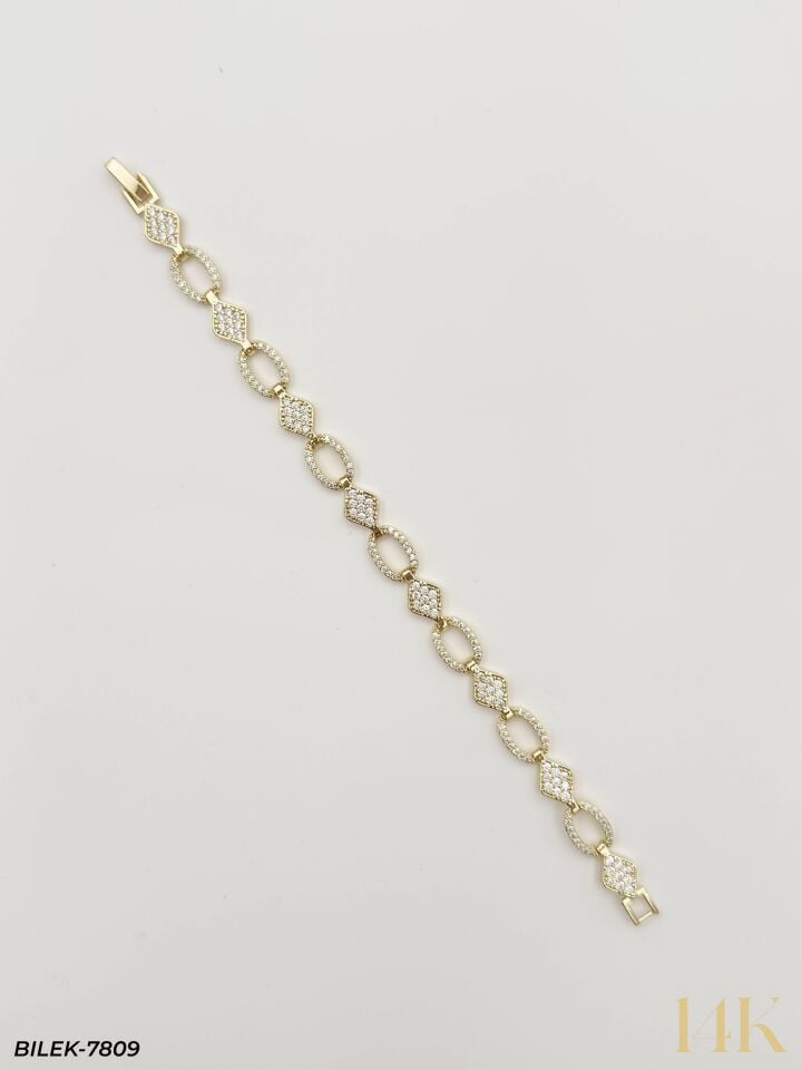 14K Kuyumcu Model Künye Bileklik // BILEK-7809