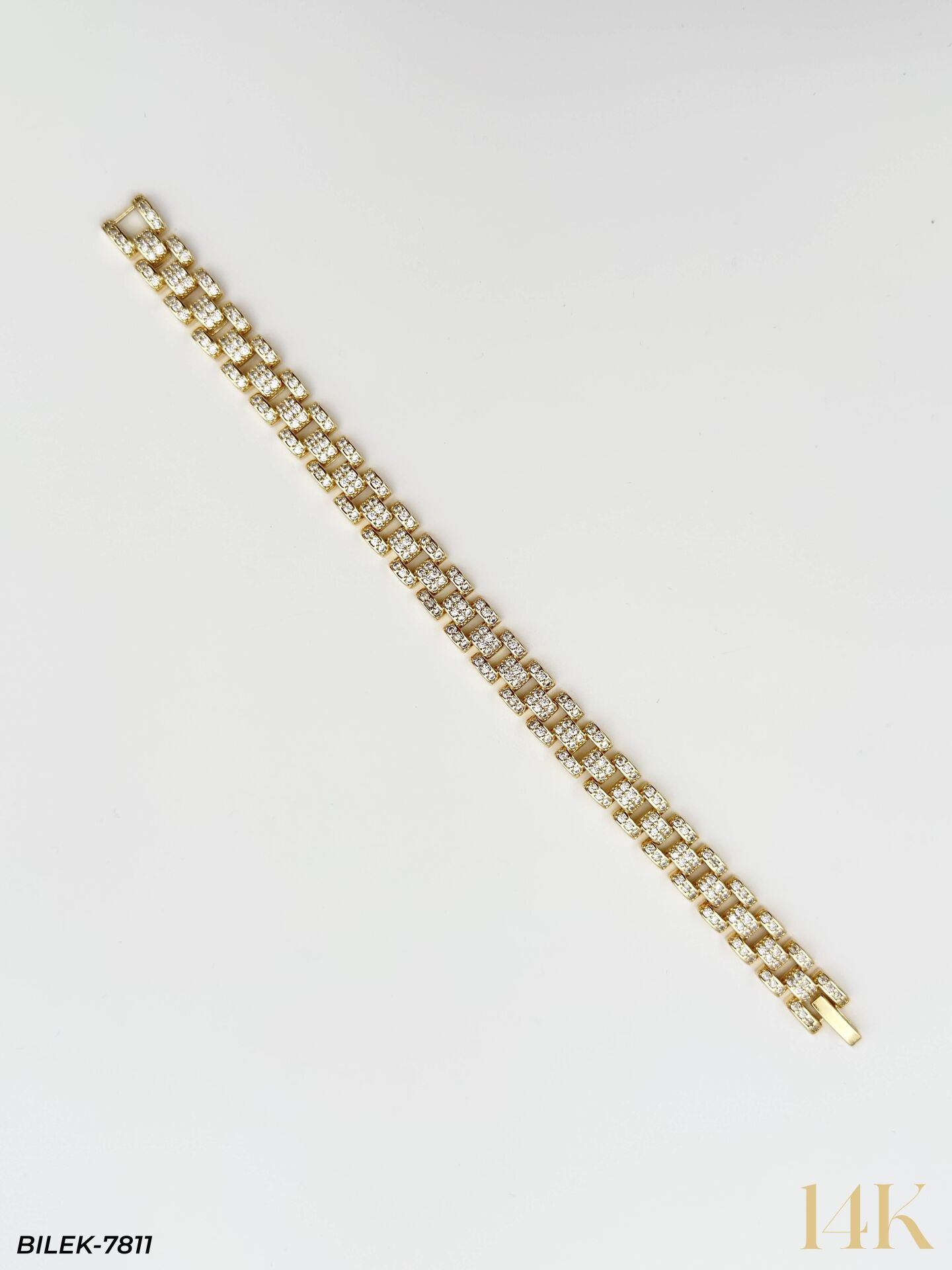 14K Kuyumcu Model Künye Bileklik // BILEK-7811