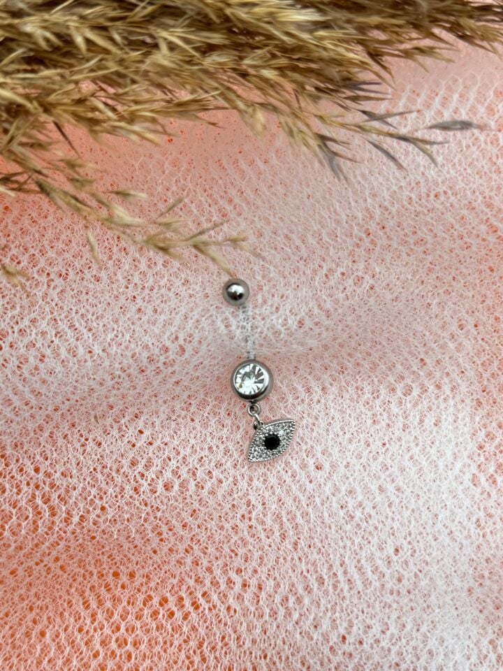 Çelik Göbek Piercingi // TRAG-175