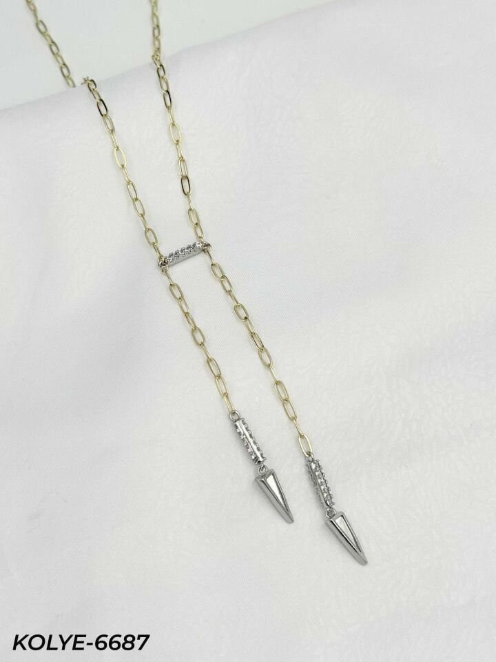 14K Tasarım Kolye // KOLYE-6687