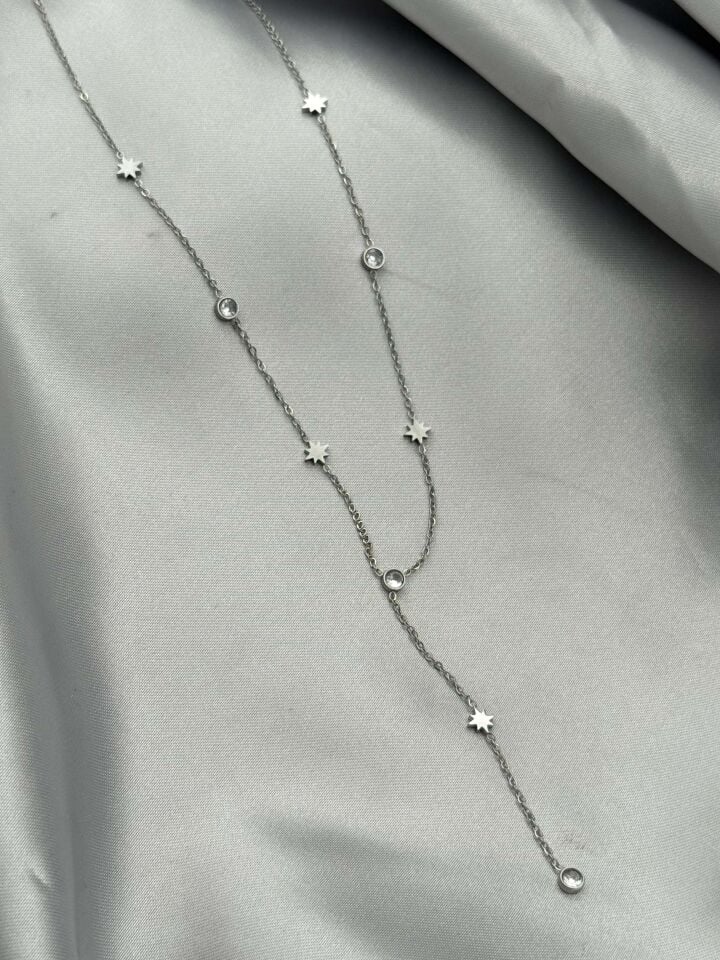 Çelik Y Kolye 45cm // KOLYE-4929