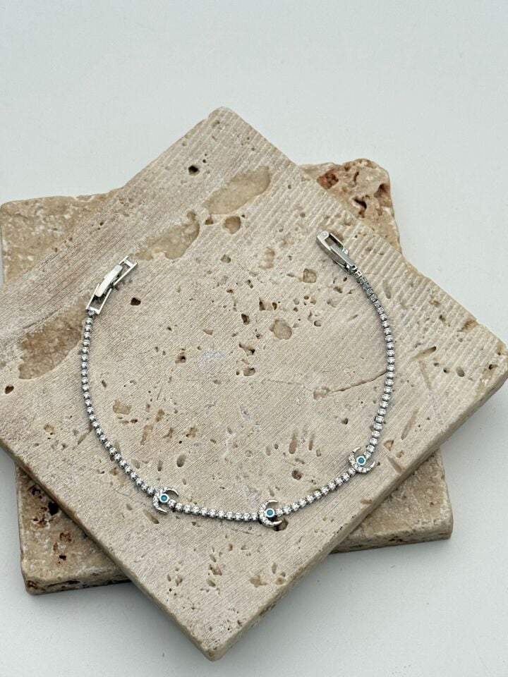 VIP Silver Renk Bileklik // BILEK-6666