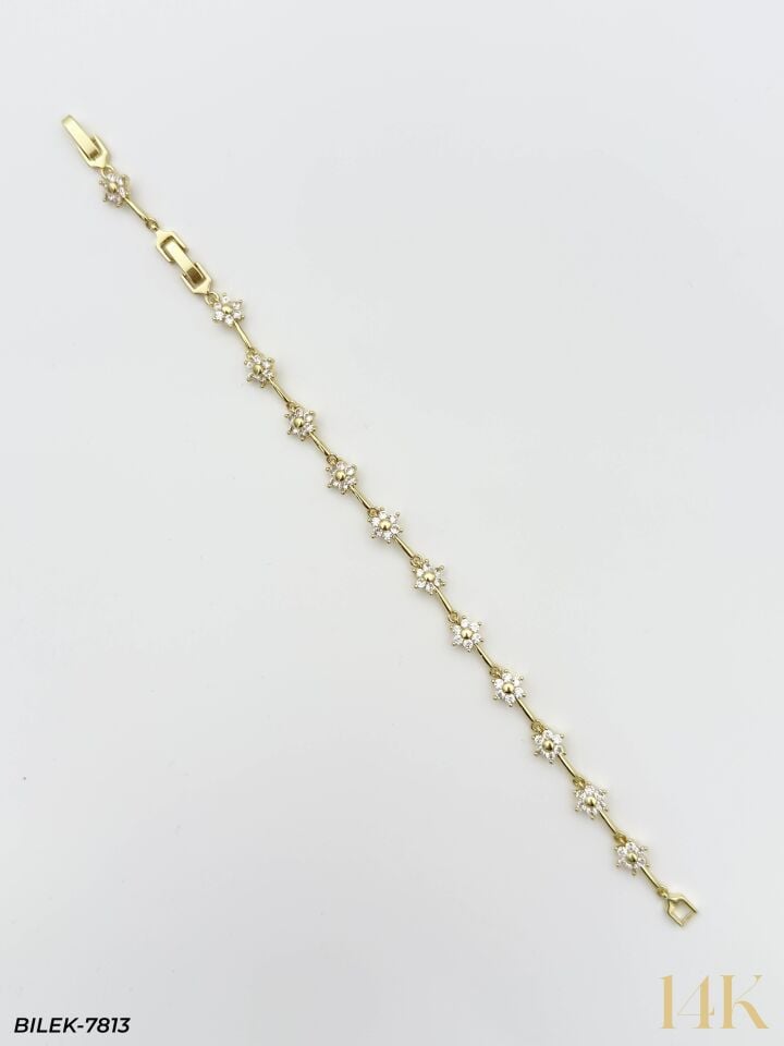 14K Kuyumcu Model Künye Bileklik // BILEK-7813