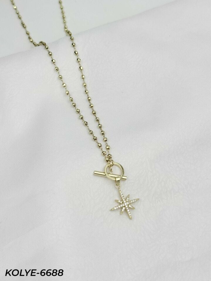 14K Tasarım Kolye // KOLYE-6688