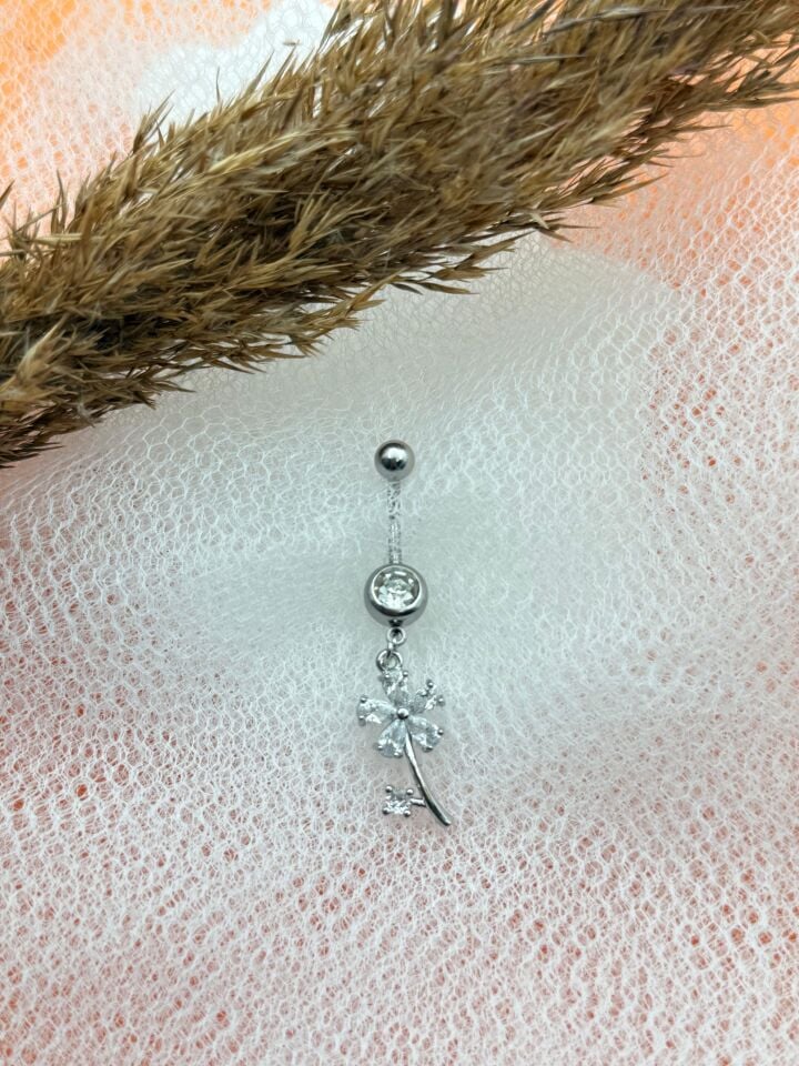 Çelik Göbek Piercingi // TRAG-178