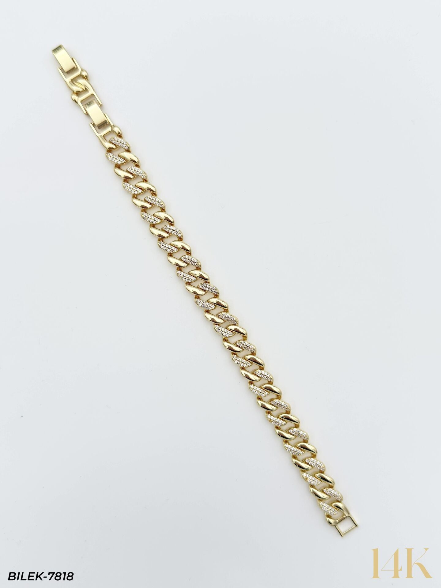 14K Kuyumcu Model Künye Bileklik // BILEK-7818
