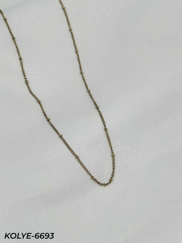 Çelik Kolye 45cm// KOLYE-6693