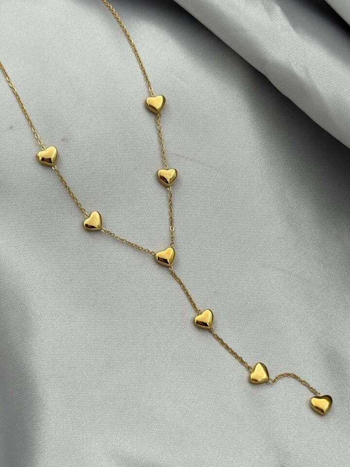 Çelik Y Kolye 45cm // KOLYE-4935