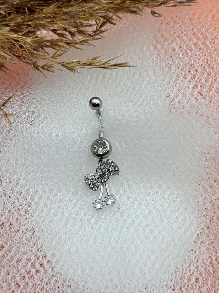 Çelik Göbek Piercingi // TRAG-183