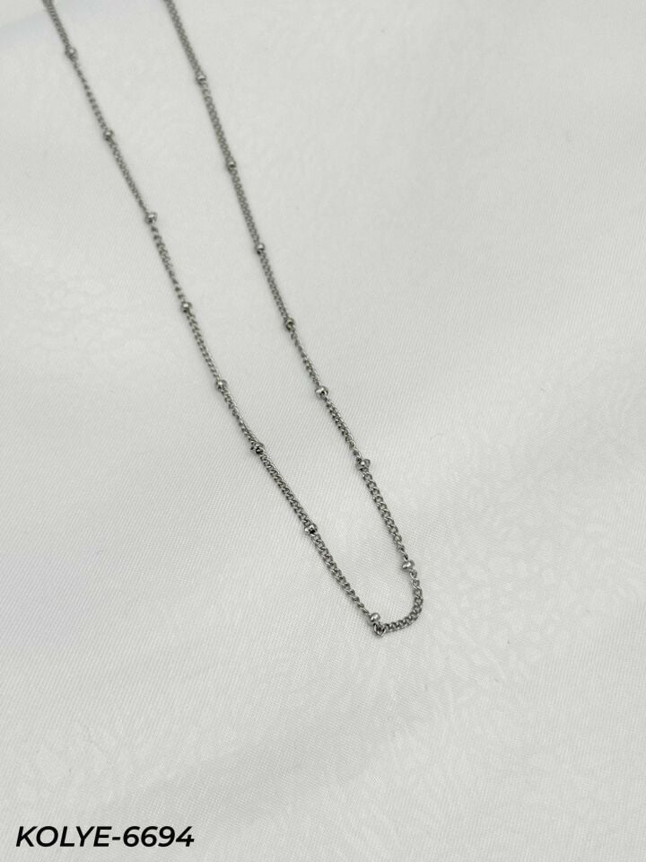 Çelik Kolye 45cm// KOLYE-6694