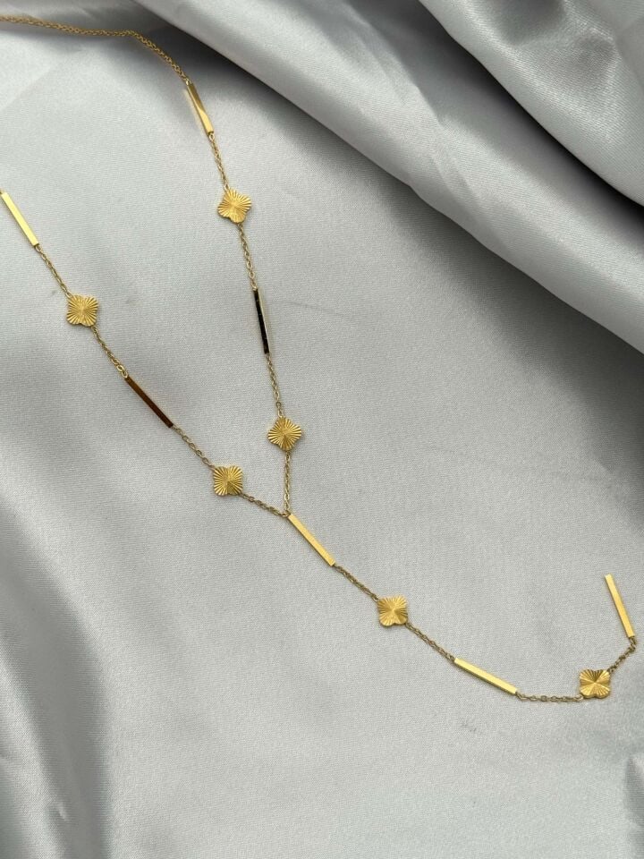 Çelik Y Kolye 45cm // KOLYE-4937