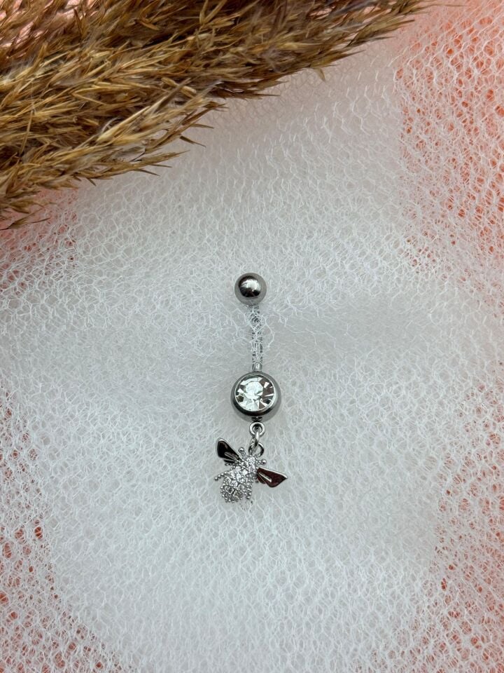 Çelik Göbek Piercingi // TRAG-185