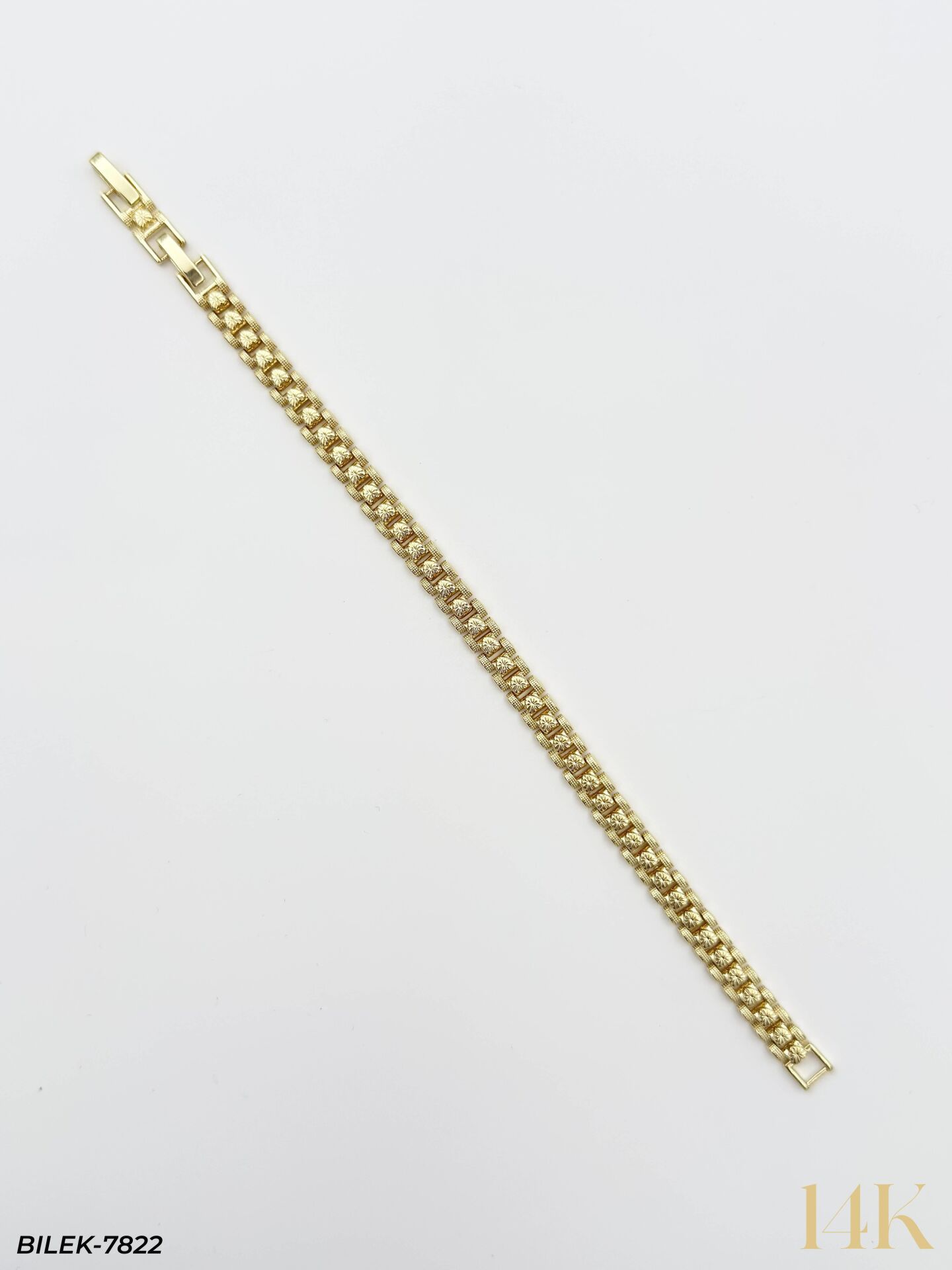 14K Kuyumcu Model Künye Bileklik // BILEK-7822