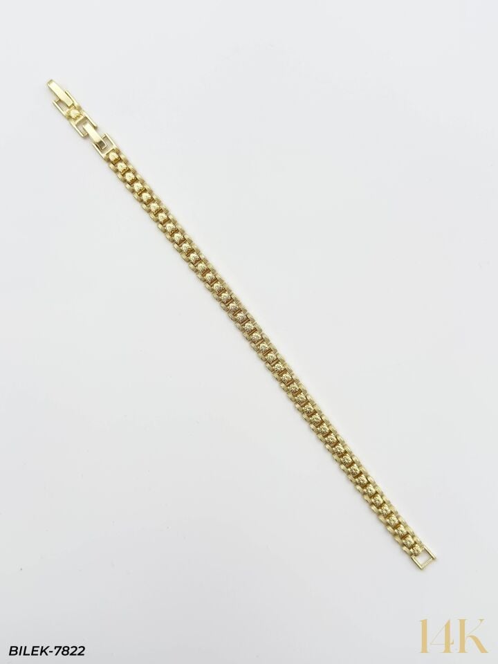 14K Kuyumcu Model Künye Bileklik // BILEK-7822