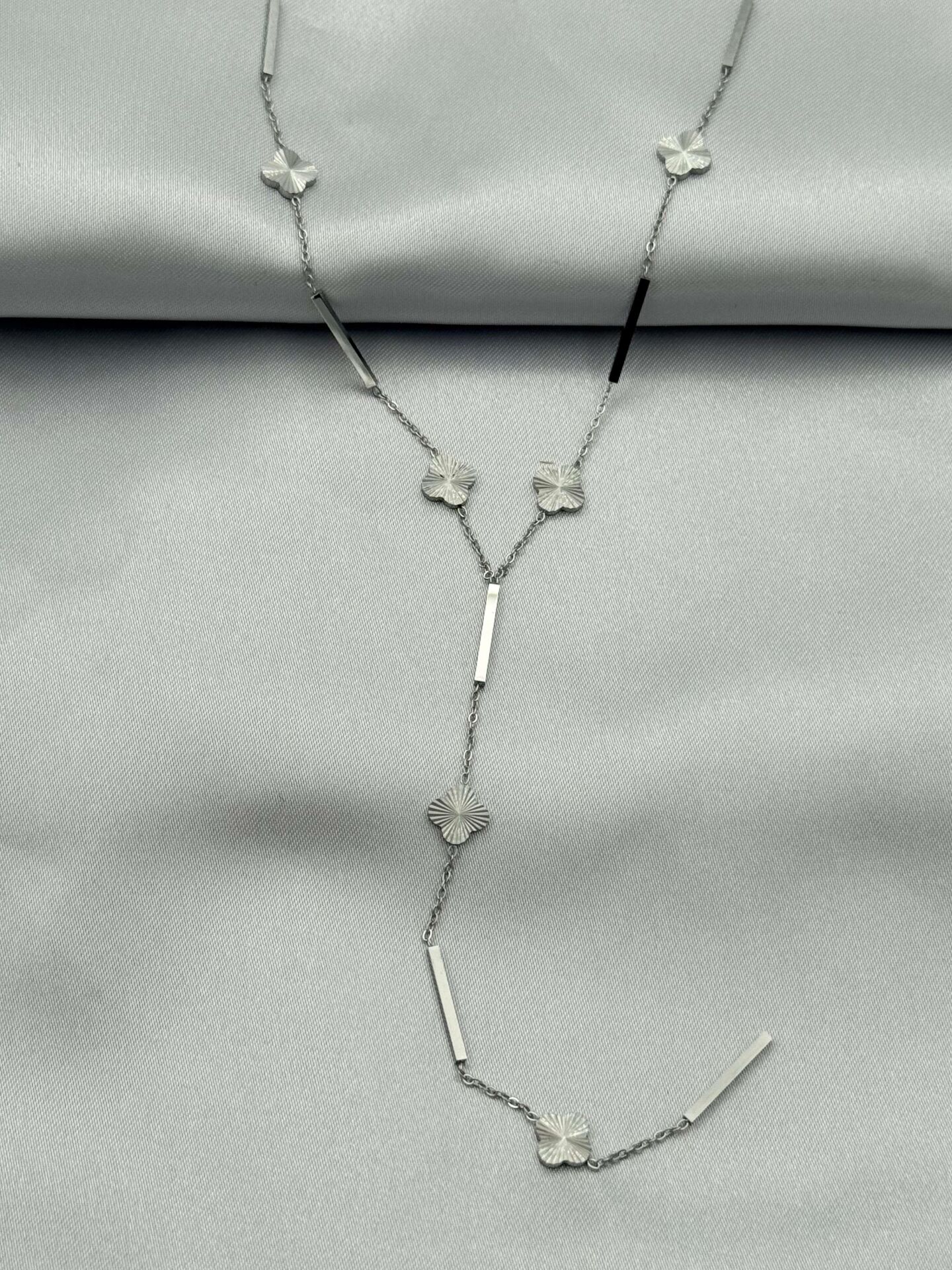 Çelik Y Kolye 45cm // KOLYE-4944