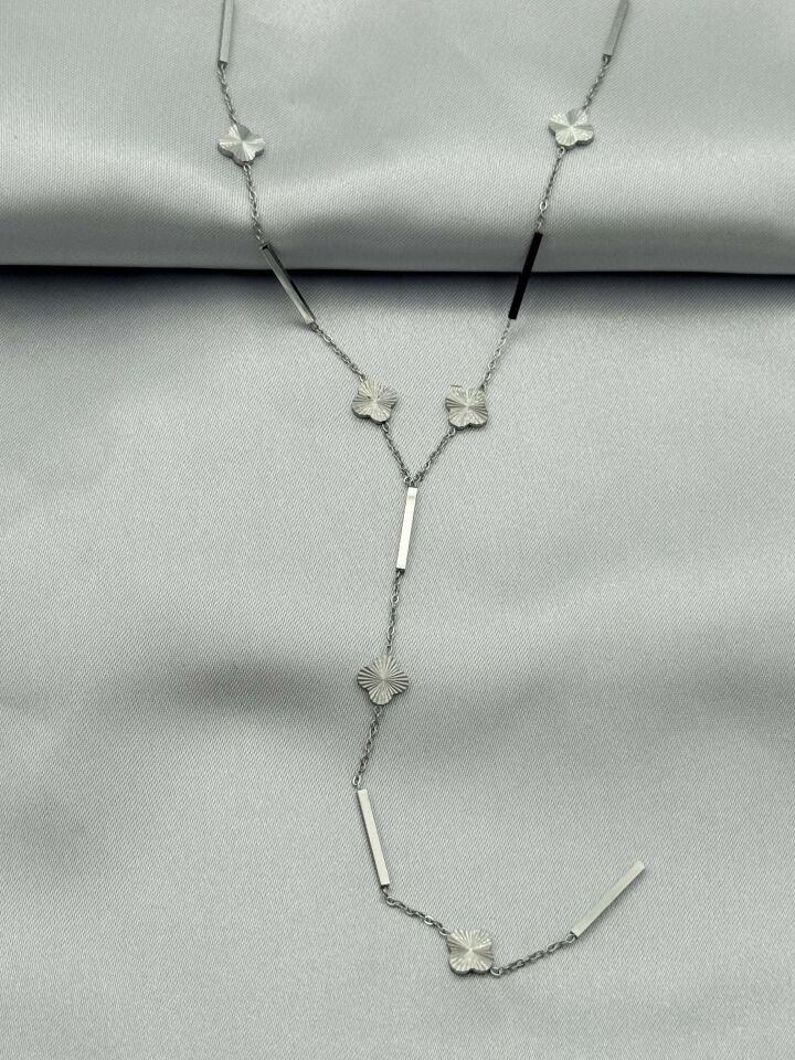 Çelik Y Kolye 45cm // KOLYE-4944