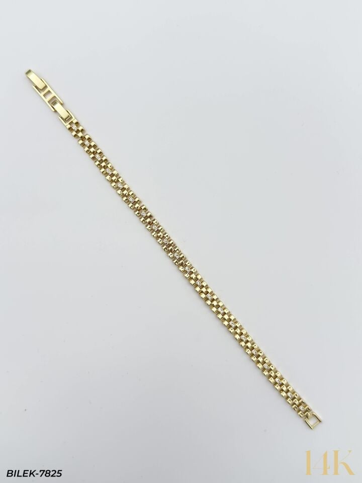 14K Kuyumcu Model Künye Bileklik // BILEK-7825