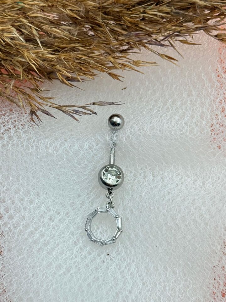 Çelik Göbek Piercingi // TRAG-189